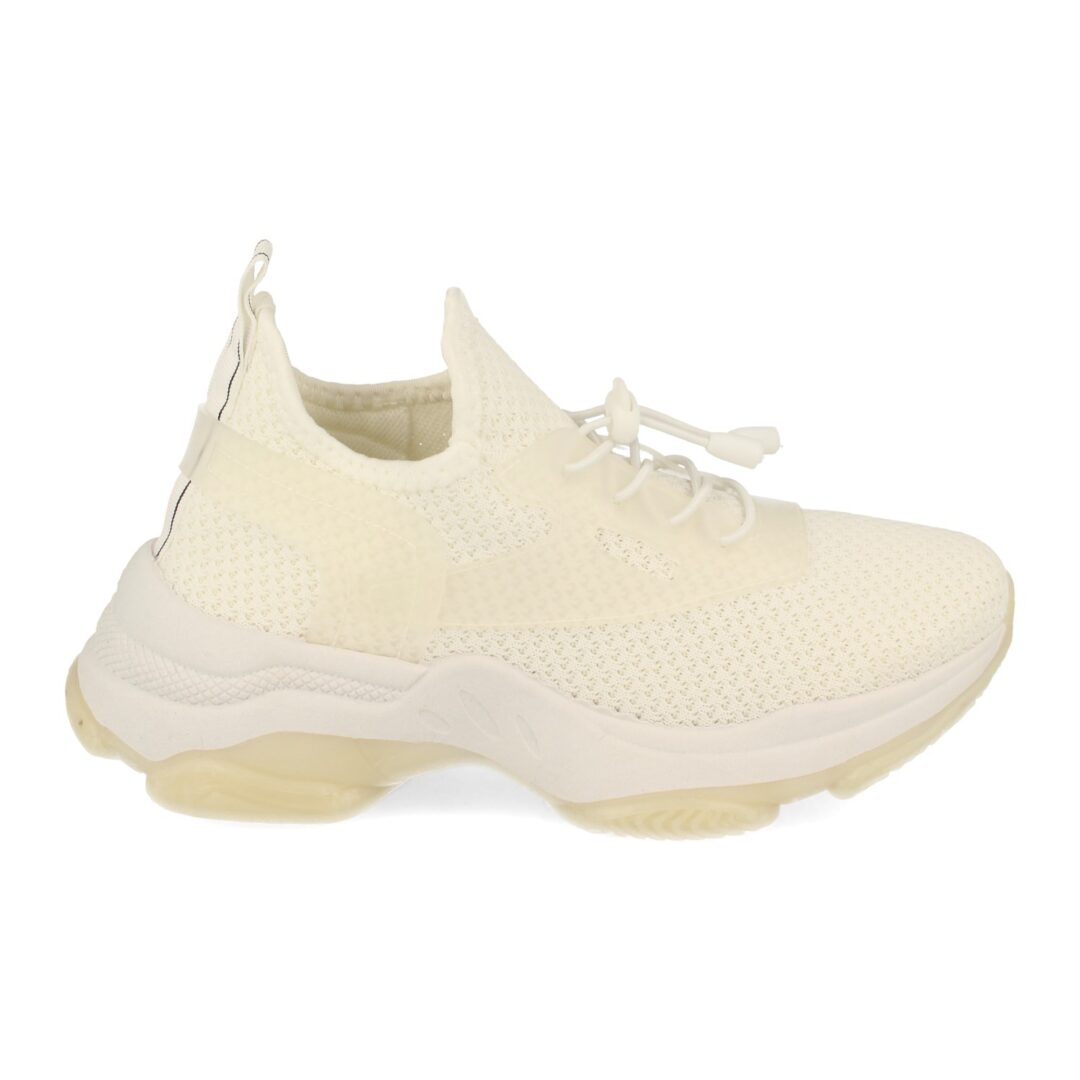 Zapatillas tipo calcetín blanco