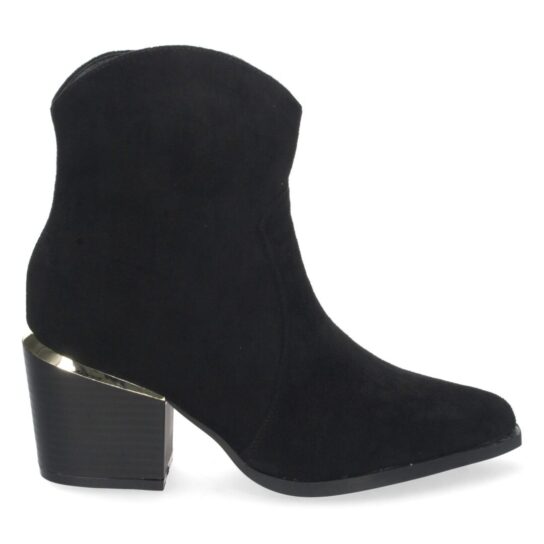 Botín corto cowboy negro - Imagen 2