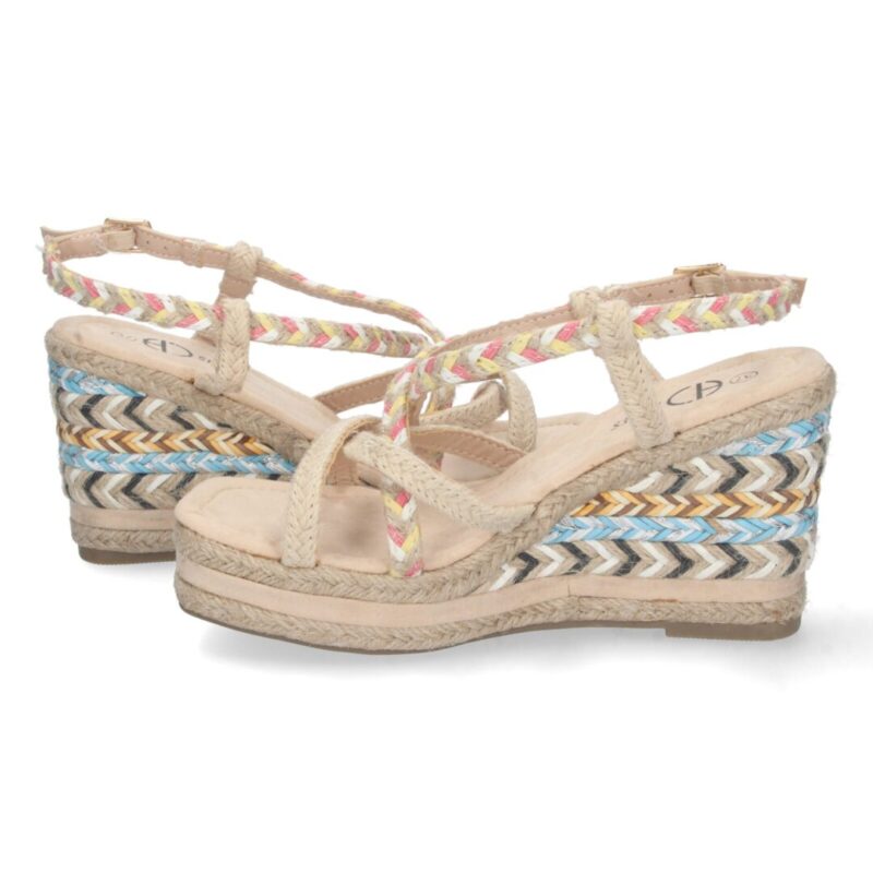 Cuña étnica beige - Imagen 5