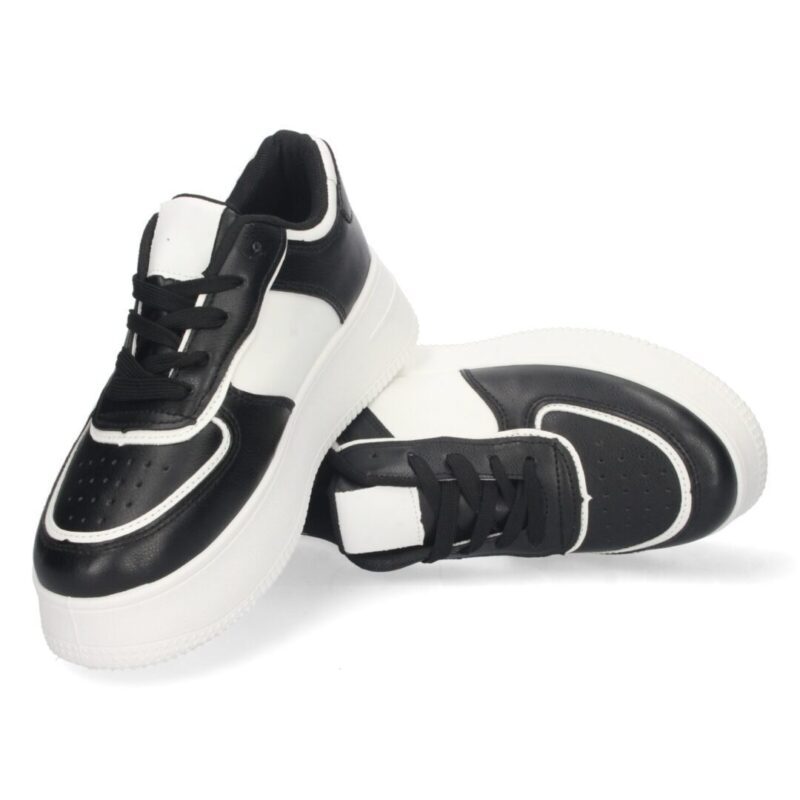 Sneakers de plataforma negro - Imagen 5