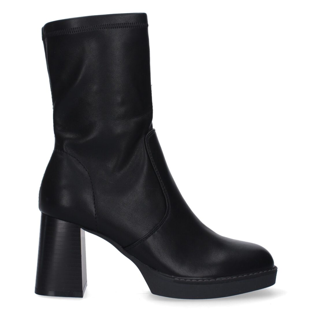 Botines negros de mujer con punta redonda - 10y20 Only Woman