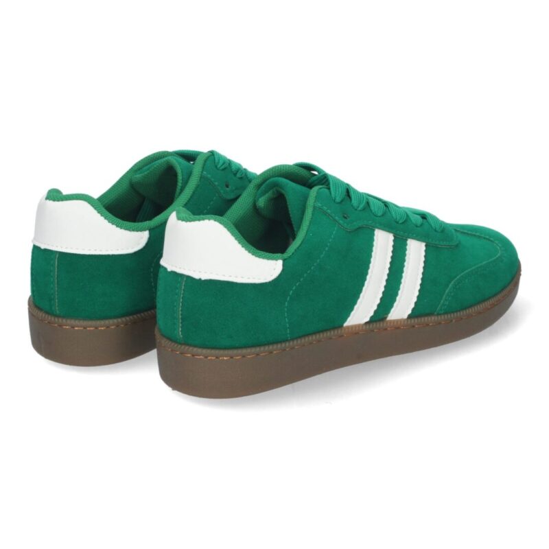 Zapatilla tipo samba verde - Imagen 3