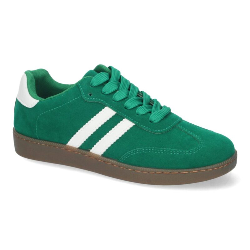 Zapatilla tipo samba verde - Imagen 5