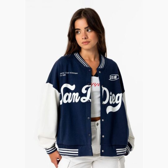 Chaqueta tipo beisbolera de mujer Tiffosi