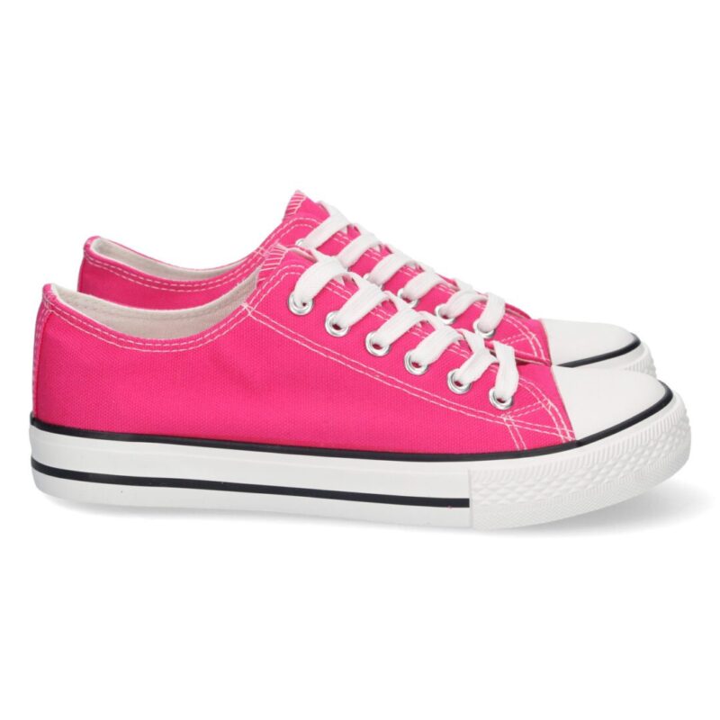 Zapatillas fucsia estilo bamba - 10y20 Only Woman