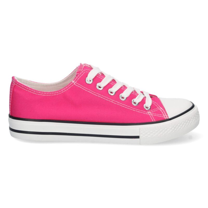 Zapatillas fucsia con cordones - 10y20 Only Woman