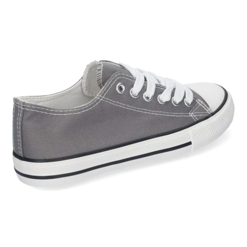 Zapatilla bamba gris suela goma - 10y20 Only Woman