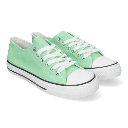 Zapatillas verdes estilo bamba - 10y20 Only Woman