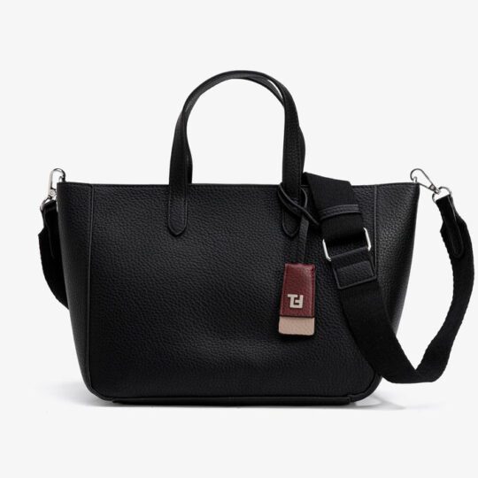 Bolso de mano negro Tiffosi - 10y20 Only Woman