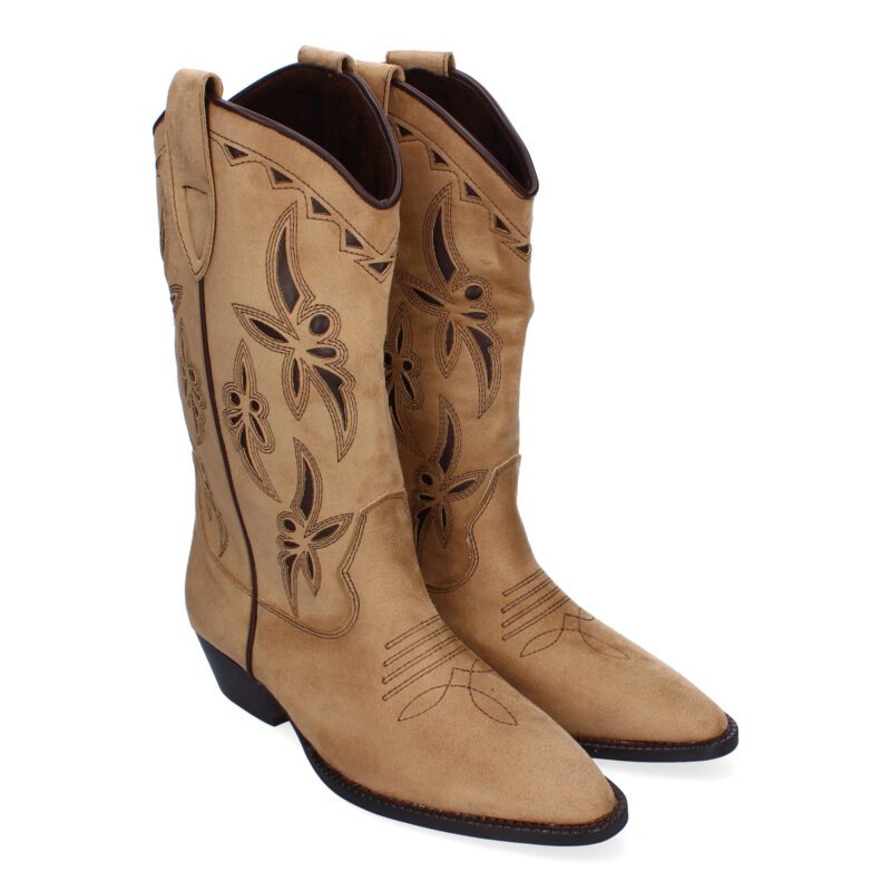 botas cowboy camel - 10y20 Only Woman