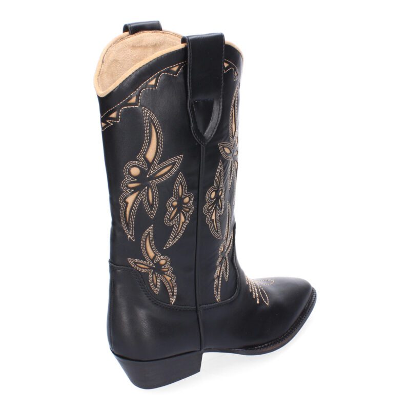 botas cowboy mujer negras - 10y20 Only Woman