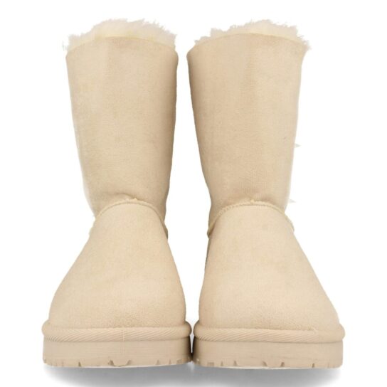 Bota tipo australiana lazos beige - Imagen 3