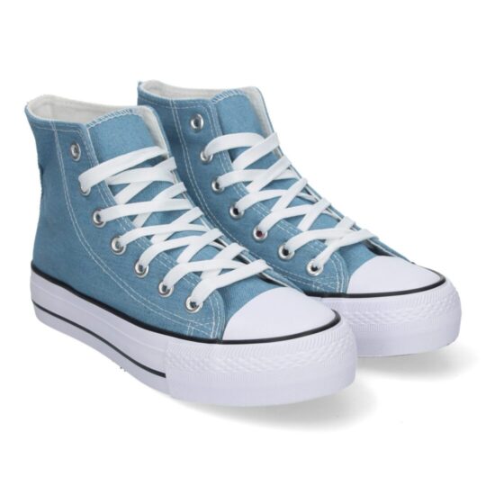 Bamba abotinada tipo converse Jeans