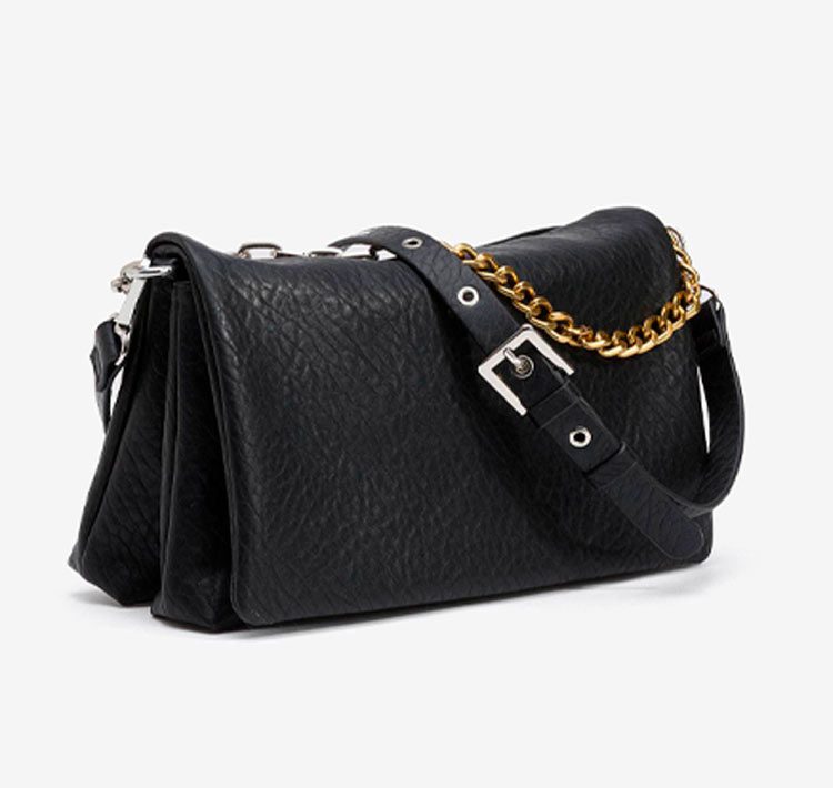 Bolso bandolera Tiffosi negro - 10y20 Only Woman