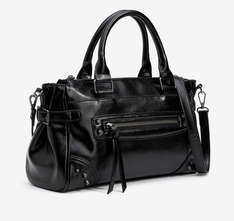 bolso-negro-tiffosi-tachas-10y20 Only Woman