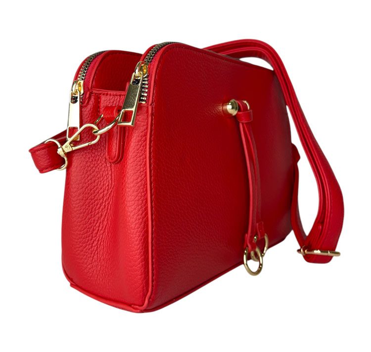 Bolso bandolera rojo polipiel -10y20 Only Woman