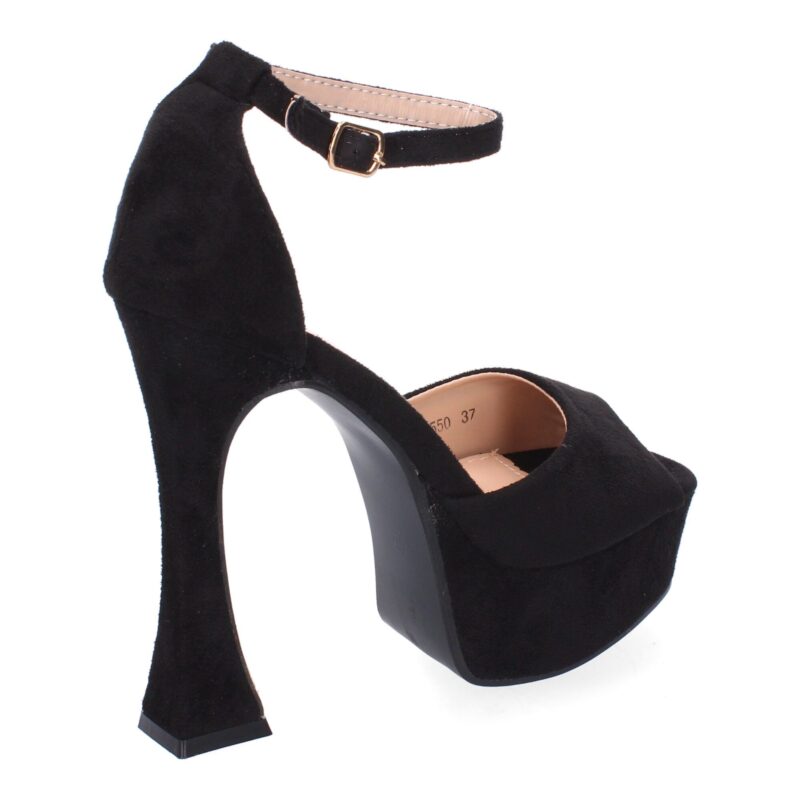 Sandalias de plataforma negro - Imagen 4