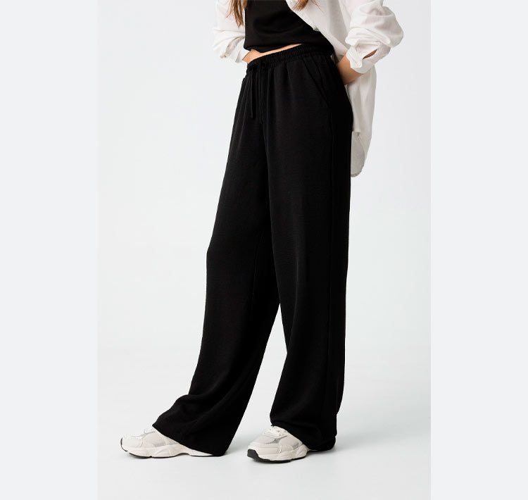 Pantalón Tiffosi cintura elástica y cordón -10y20 Only Woman