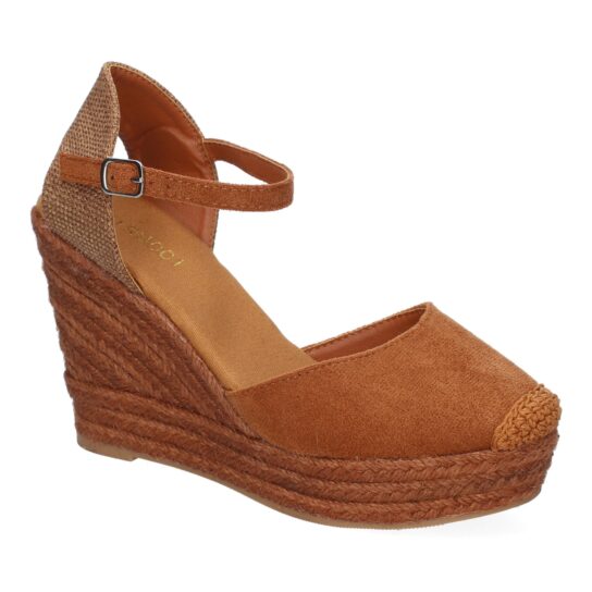 Cuña de Yute y antelina camel - Imagen 3