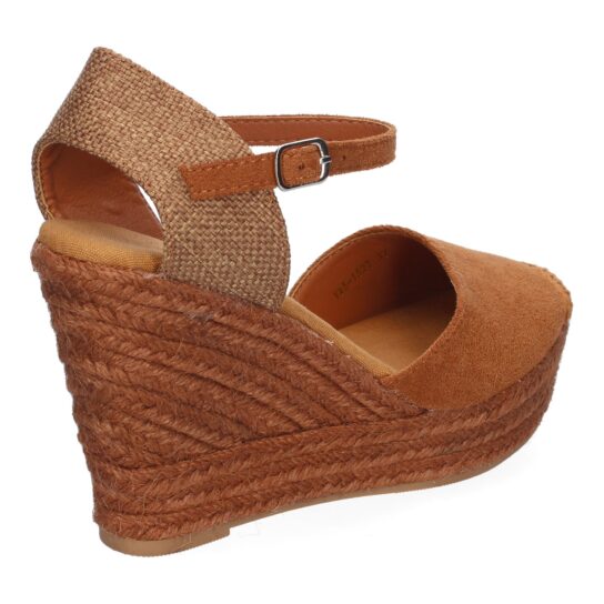 Cuña de Yute y antelina camel - Imagen 4