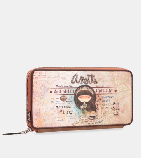 Cartera pasaporte grande Anekke Menire
