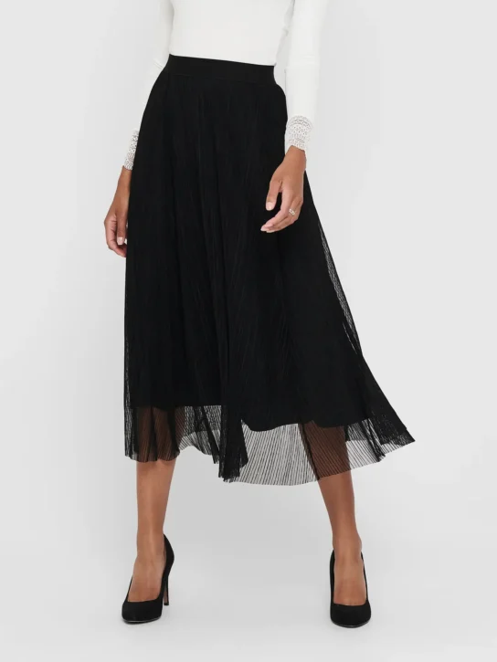 falda larga tul negro Tiffosi - 10y20 Only Woman