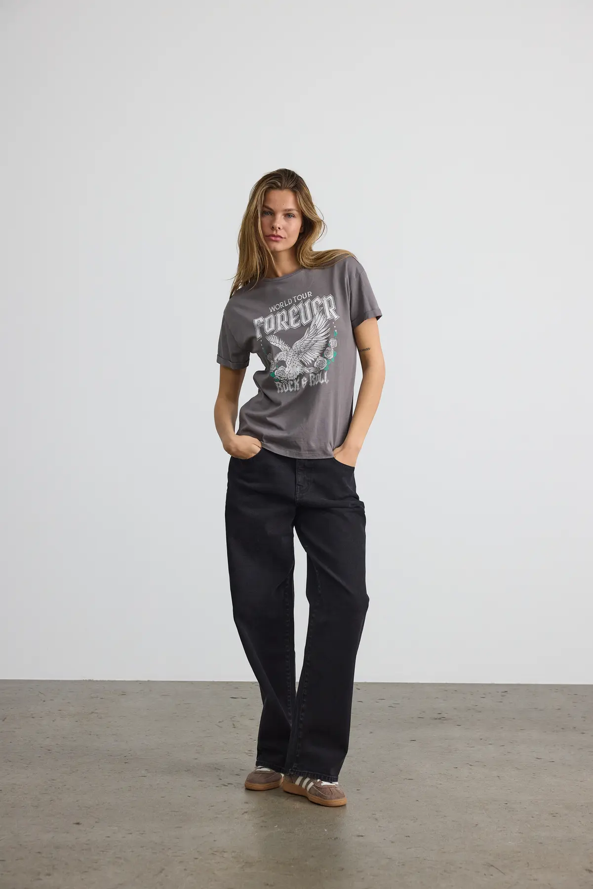 Camiseta de algodón Noisy May