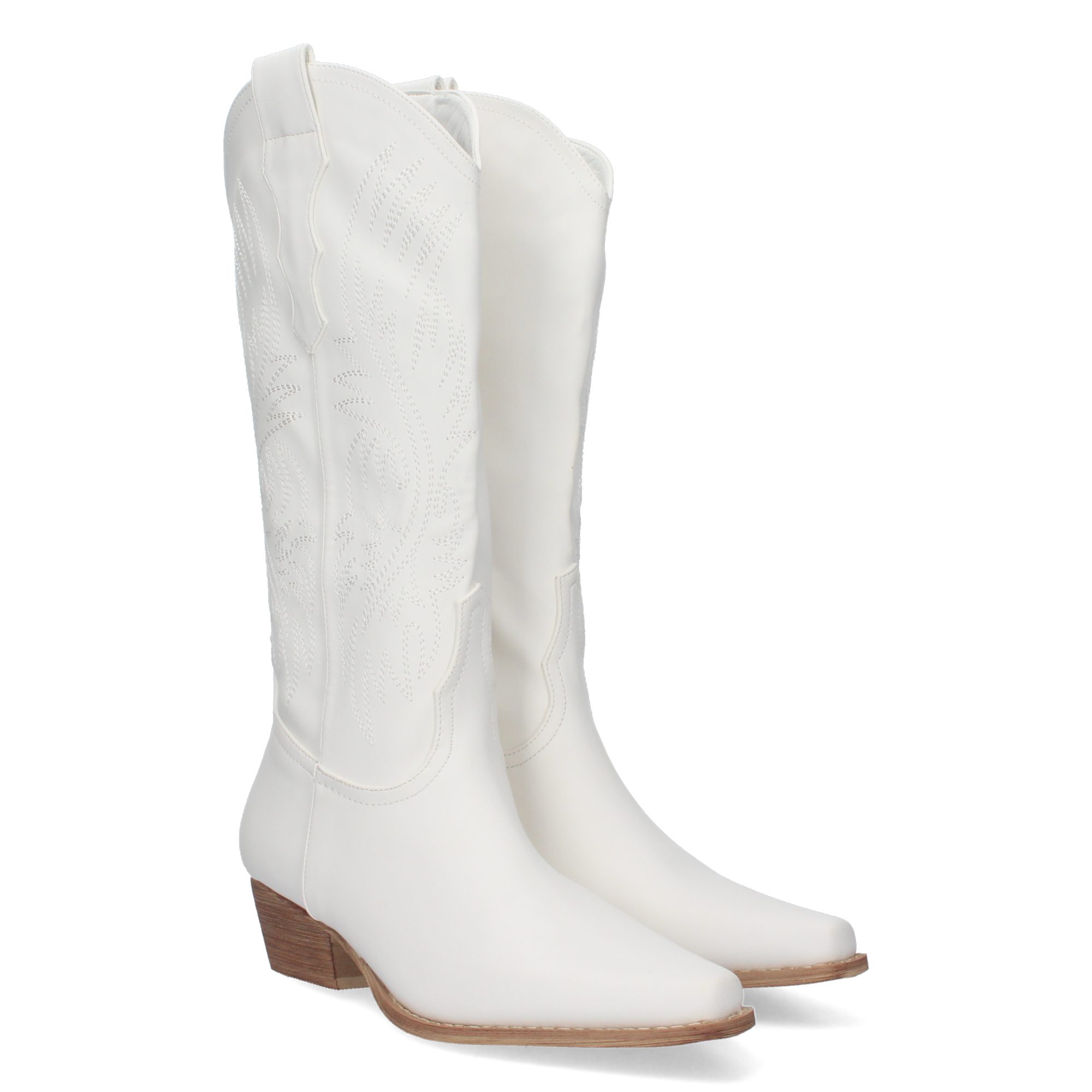 Bota campera cowboy blanco
