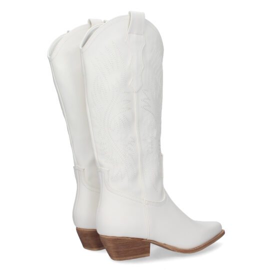 Bota campera cowboy blanco - Imagen 4