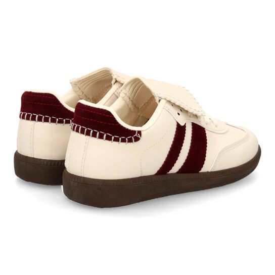 Zapatilla con lengüeta beige - Imagen 5