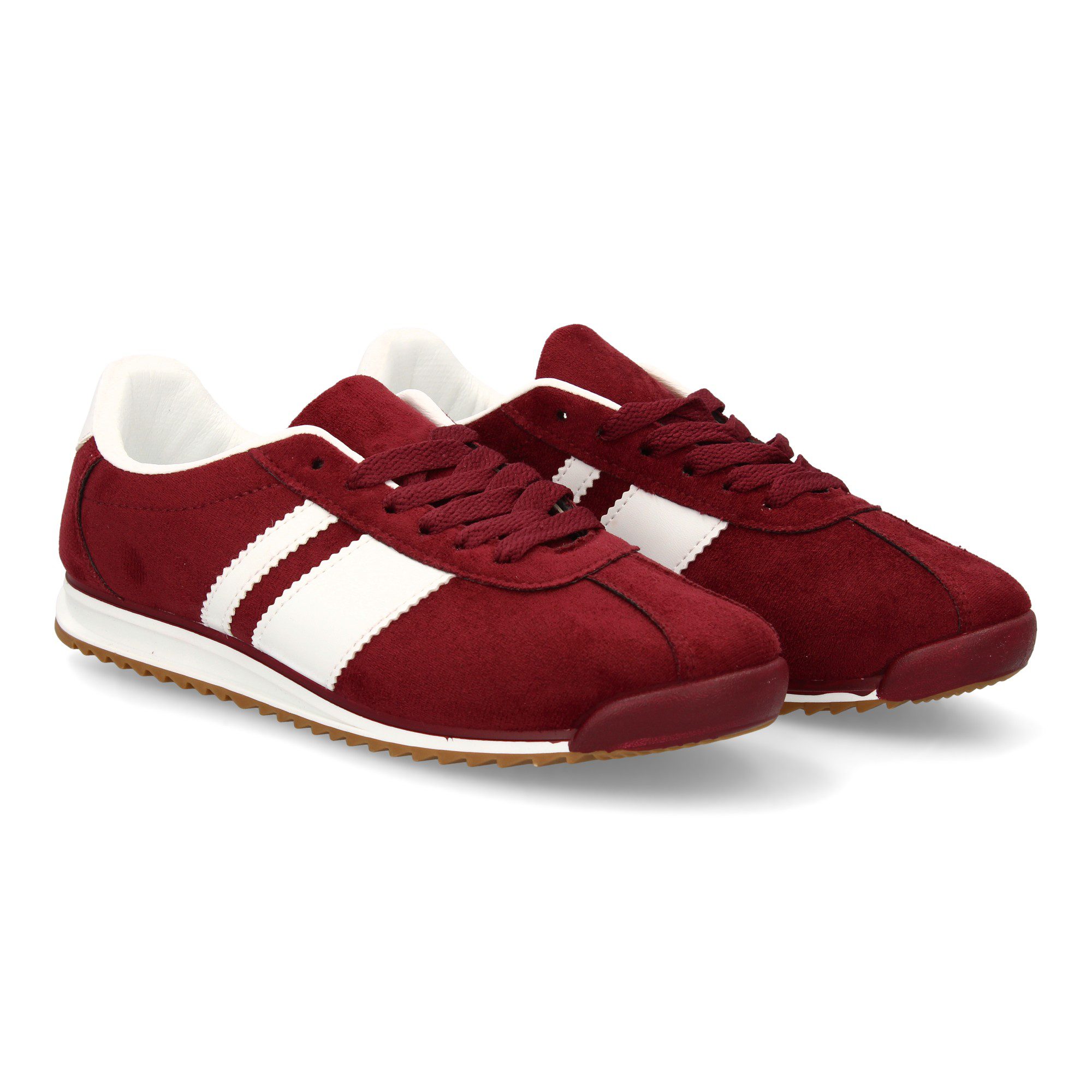 Deportiva estilo retro rojo