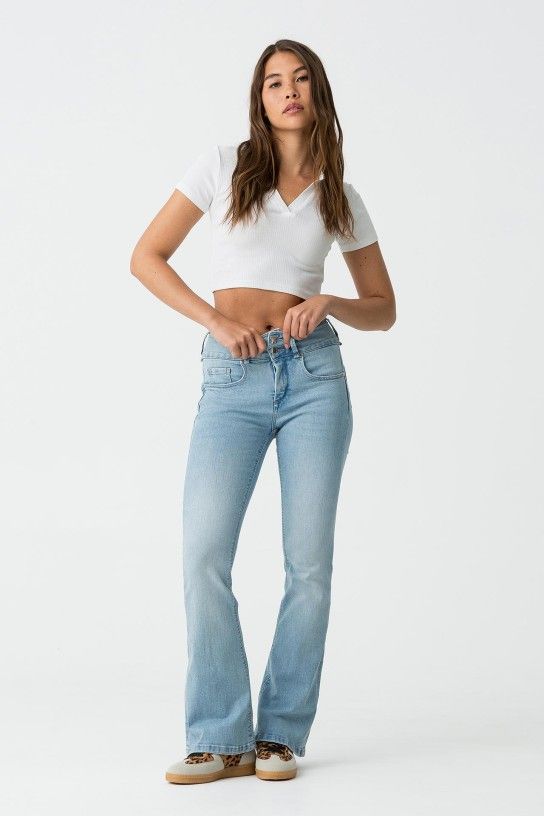 Vaqueros de campana double up modelo 548 Tiffosi