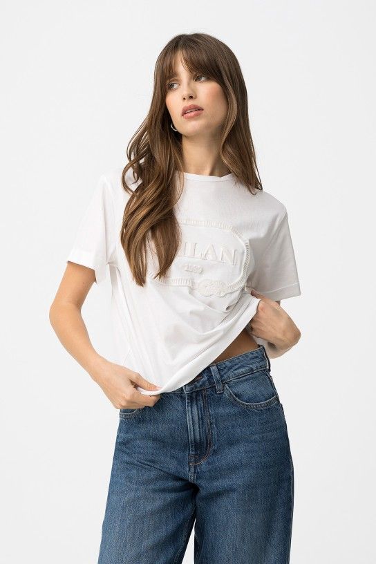 Camiseta de manga corta estampado 3D Tiffosi