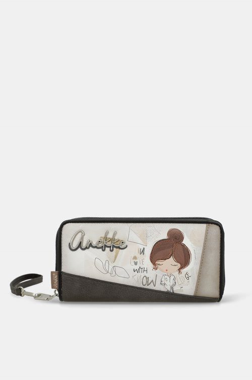 Billetero grande estructurado RFID colección Sophia Anekke