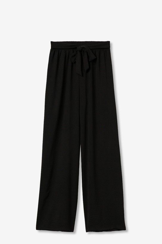 Pantalón ancho negro Tiffosi