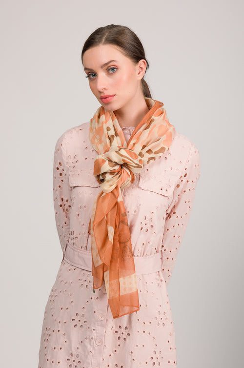 Blusa rosa clara perforada Gaia Anekke
